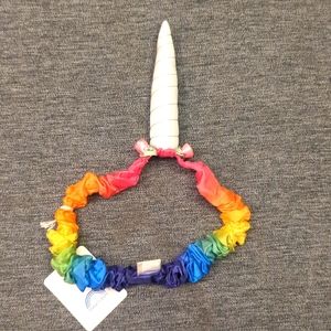 Sarah's Silks rainbow unicorn headband
